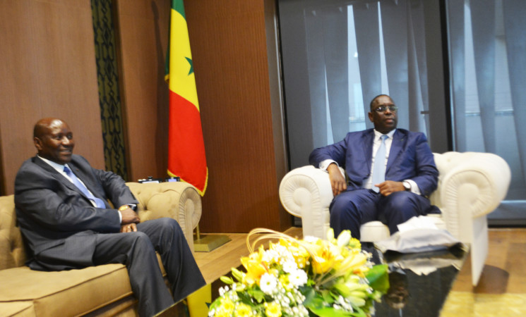 Le vice-Président de la République reçu en audience par le Président Macky SALL à Dakar