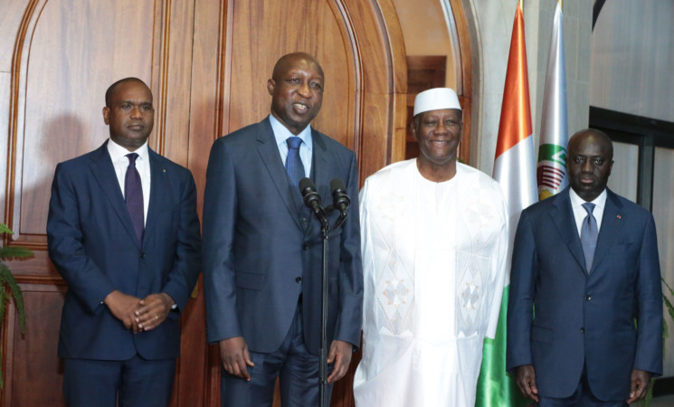 Le Chef de l’Etat  a échangé avec le Premier Ministre du Burkina Faso et un Emissaire du Président de la Guinée-Equatoriale