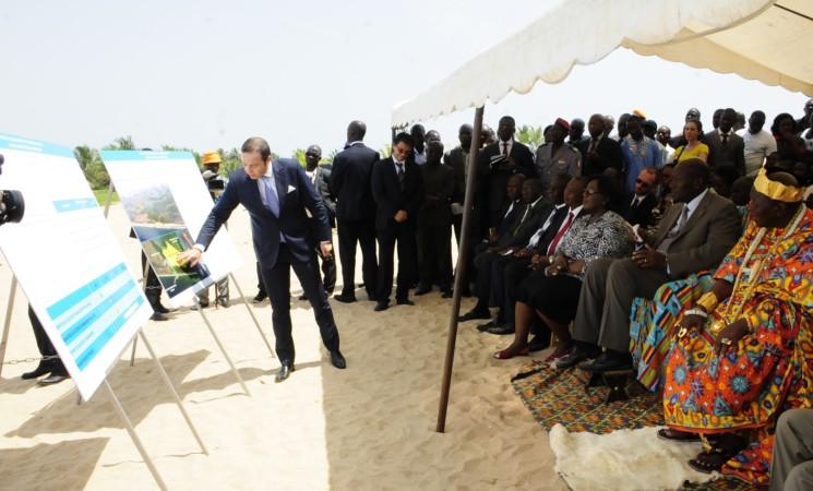 Le vice-président de la République a visité le chantier de la Baie de Cocody et le site d’ouverture de l’embouchure de Grand-Bassam.