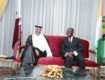 Le Chef de l’Etat a eu un entretien avec l’Emir du Qatar