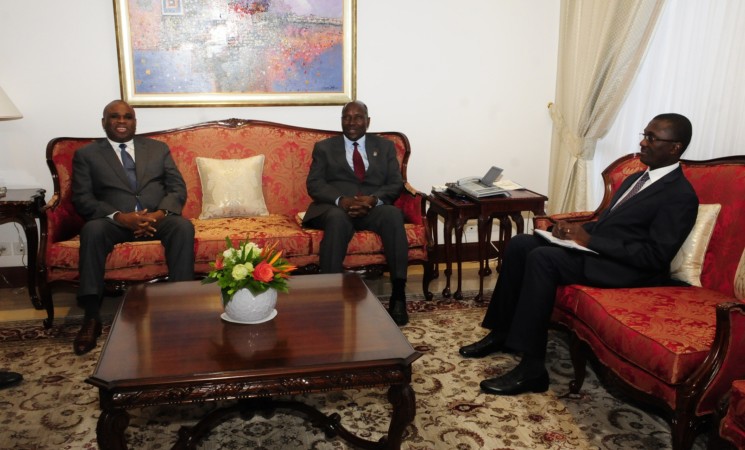 Le vice-Président de la République a reçu en audience le Président de Afreximbank