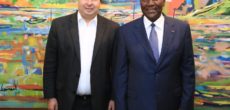 le V-PR avec le Président de la Chambre des députés, Rodrigo MAIA