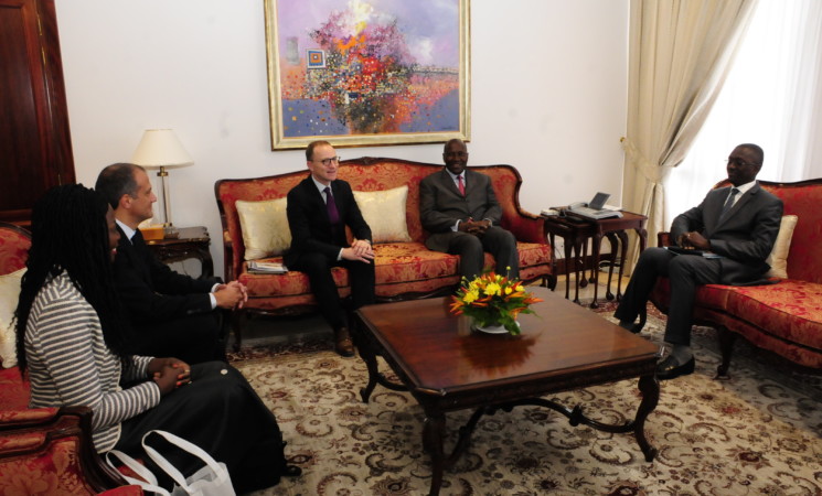 Le Vice-Président a échangé avec le Directeur général Afrique de l’ouest du Groupe LafargeHolcim