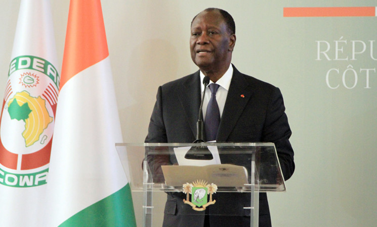 ALLOCUTION DE S.E.M. ALASSANE OUATTARA A LA PRESENTATION DES VŒUX AUX ARMEES