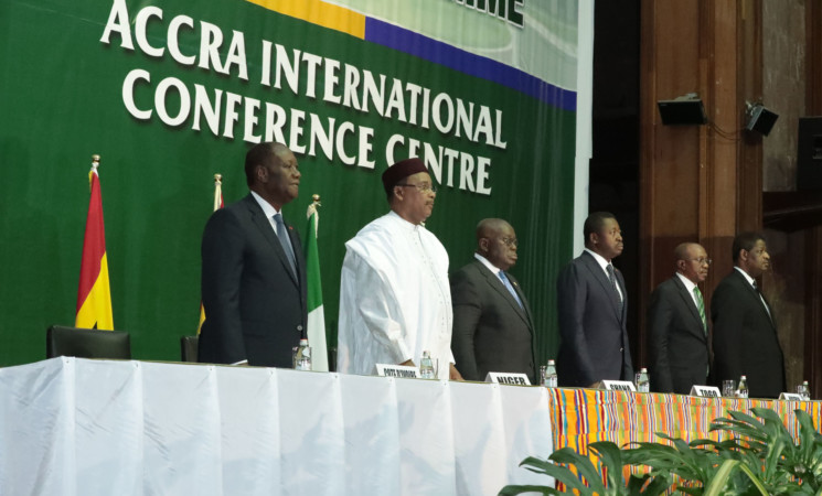 Le Chef de l’Etat a pris part à la 5ème Réunion du Groupe de Travail Présidentiel sur la Monnaie Unique de la CEDEAO, à Accra