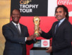 Le Chef de l’Etat a pris part à la cérémonie de présentation officielle du Trophée de la Coupe du monde de football