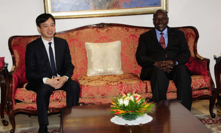 Le vice-Président de la République a échangé avec le PDG de Fosun International