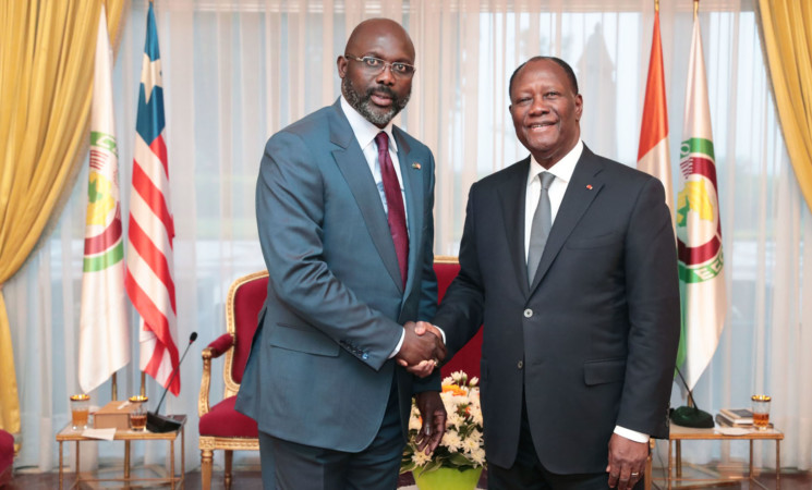 Le Président du Libéria est arrivé à Abidjan pour une visite d’Amitié et de Travail de 72 heures