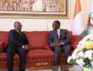 Le Chef de l’Etat a eu un entretien avec le Président de la Commission de l’UEMOA