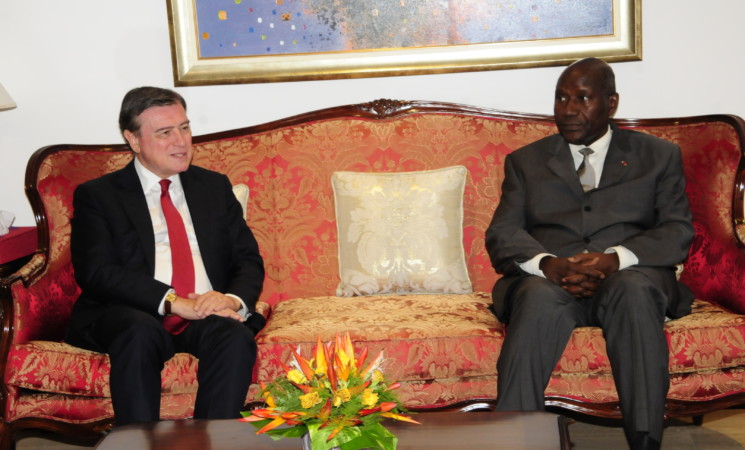 Le vice-Président de La République a reçu en audience le président du Conseil d’Administration du Groupe Standard Chartered Bank