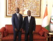 Le Chef de l’Etat a eu des entretiens avec le Président du CREPMF-UEMOA et le Président de la Commission de l’UEMOA.