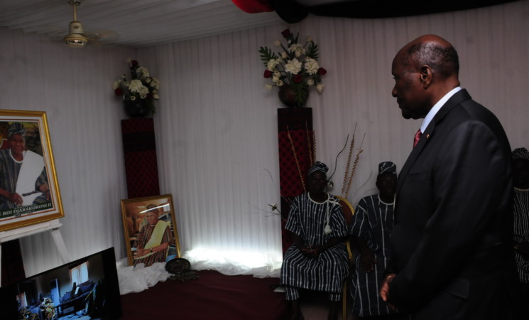 Le vice-Président de la République a pris part aux obsèques du roi du Bounkani, Djarakoro II