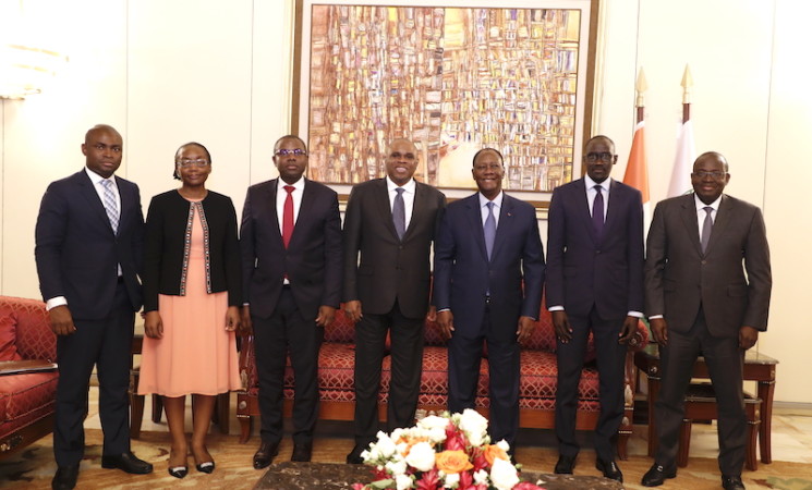 Le Chef de l’Etat a échangé avec les Présidents d’Afreximbank et de la Commission de l’UEMOA