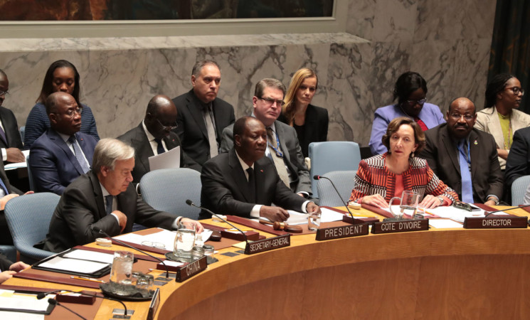Discours du Président de la République, S.E.M. Alassane OUATTARA, lors du débat présidentiel de haut niveau au Conseil de sécurité des Nations Unies, ce mercredi 05 décembre 2018