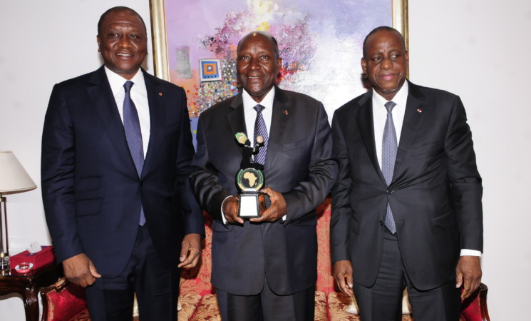 Le vice-Président de la République a réceptionné le Prix de la lutte contre la corruption décerné à la Côte d’Ivoire