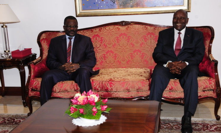 Le vice-Président de la République a reçu en audience un émissaire du Président de la République du Niger