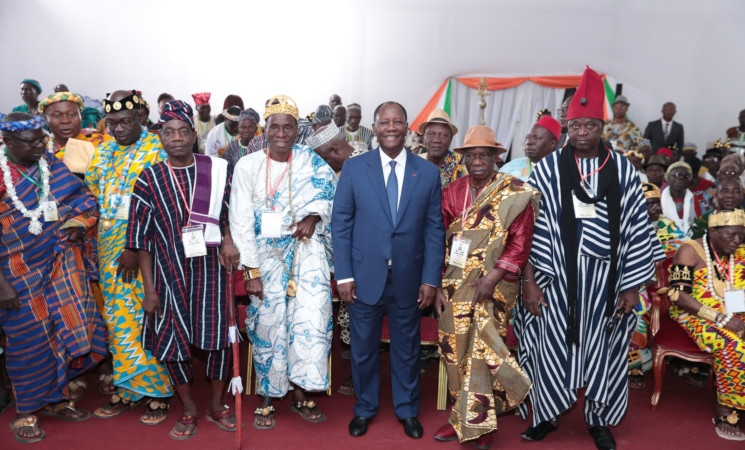 Le Chef de l’Etat a présidé un Conseil des Ministres et eu une rencontre avec les Chefs traditionnels, à Yamoussoukro