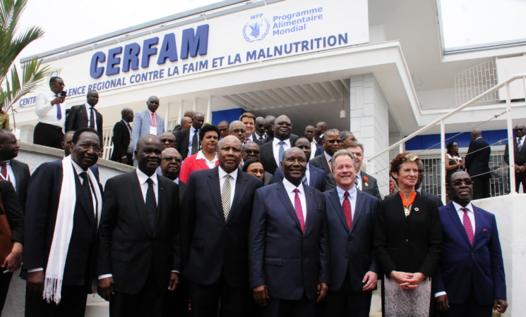 Le vice-Président a procédé au lancement du Centre d’Excellence Régional contre la Faim et la Malnutrition