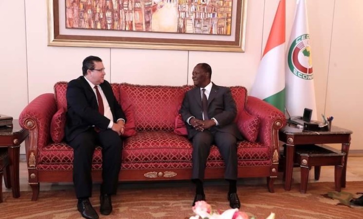 Le Chef de l’Etat a échangé avec le Directeur des Opérations de la Banque Mondiale et le Coordonnateur du Système des Nations Unies en Côte d’Ivoire.
