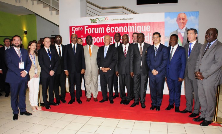 Le vice-Président de la République en compagnie du Président Marcelo De SOUZA à la clôture du Forum économique ivoiro-portugais et au Centre de groupage des ordures d’Anguédédou