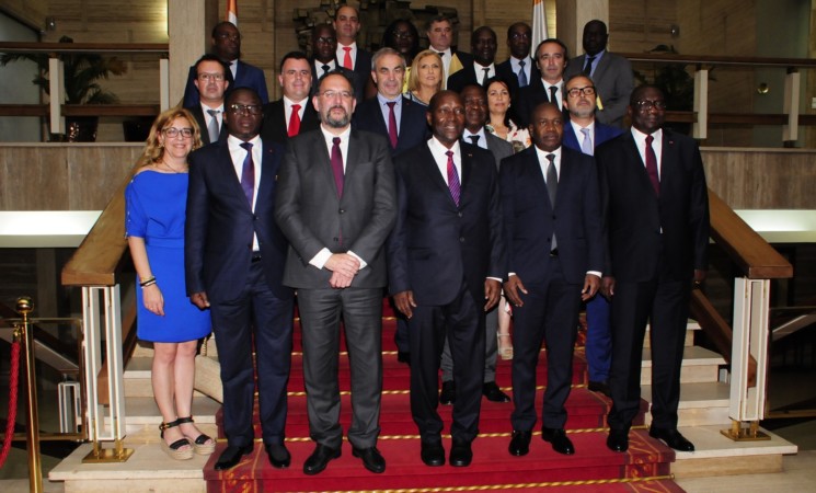 Le vice-Président de la République a reçu en audience des investisseurs et des maires et consuls portugais