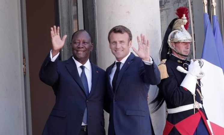 Le Chef de l’Etat a eu un entretien avec son homologue français, au Palais de l’Elysée.