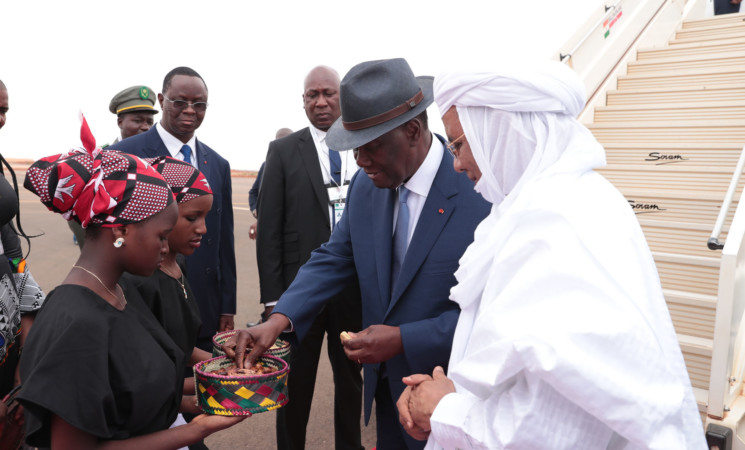 Le Chef de l’Etat est arrivé à Niamey pour le 12ème Sommet extraordinaire de l’Union Africaine