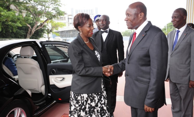 Le vice-Président de la République a reçu en audience la Secrétaire générale de la l’OIF et le Président du Parlement de la CEMAC