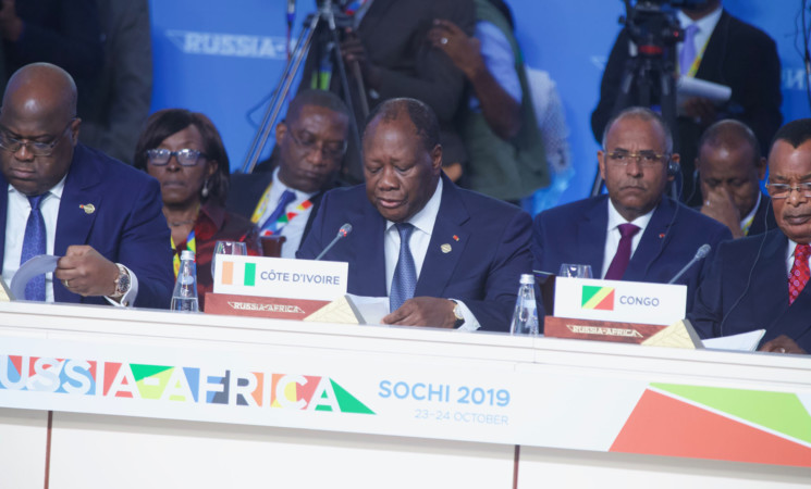 ALLOCUTION DE SEM ALASSANE OUATTARA, A L’OCCASION DU 1ER SOMMET RUSSIE – AFRIQUE