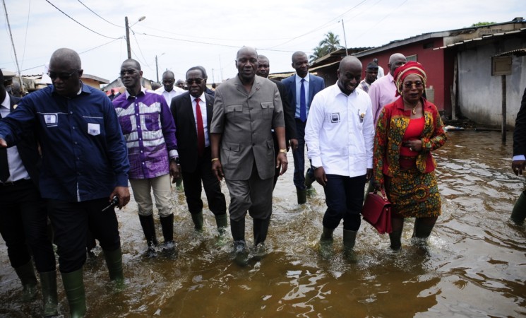 Le vice-Président Duncan annonce aux Bassamois le démarrage immédiat des grands travaux de pompage des eaux et d’ouverture de l’embouchure