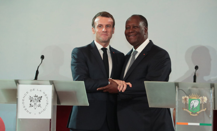 Le Chef de l’Etat a eu un entretien avec le Président français dans le cadre de sa visite officielle à Abidjan.