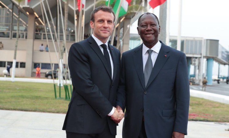 Le Chef de l’Etat a accueilli son homologue français, à Abidjan.