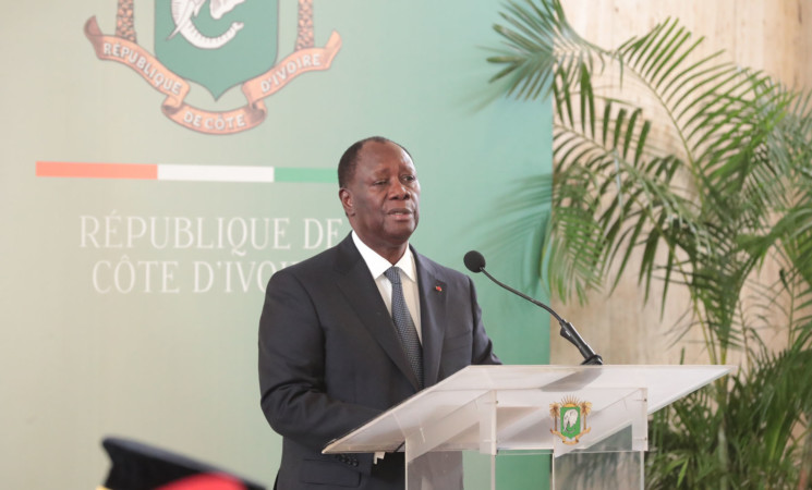 PRESENTATION DES VŒUX AU PRESIDENT DE LA REPUBLIQUE- ALLOCUTION DE S.E.M ALASSANE OUATTARA  AUX CHEFS TRADITIONNELS ET AUX REPRESENTANTS DES COMMUNAUTES RELIGIEUSES