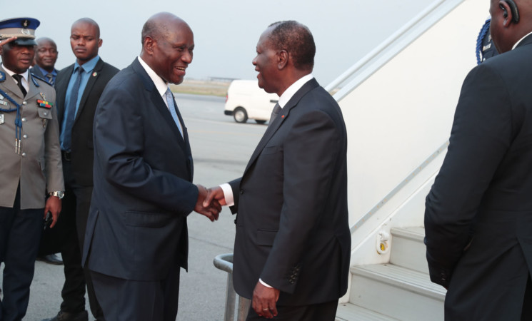 Le Chef de l’Etat a regagné Abidjan après une mission au Royaume-Uni
