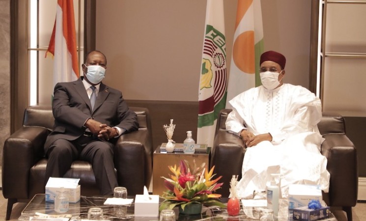 Le Chef de l’Etat est arrivé à Niamey pour le 57ème Sommet ordinaire de la CEDEAO