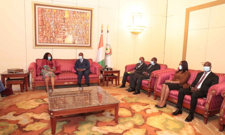Le Chef de l’Etat a échangé avec une Mission conjointe de la CEDEAO, de l’Union Africaine et des Nations Unies
