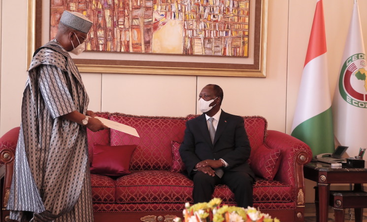 Le Chef de l’Etat a eu un entretien avec le Ministre délégué aux Affaires Etrangères de la République Fédérale du Nigeria