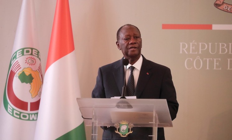 ALLOCUTION DE S.E.M. ALASSANE OUATTARA A L’OCCASION DE LA PRESENTATION DES VŒUX AUX ARMEES