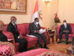Le Chef de l’Etat a échangé avec le Ministre des Affaires Etrangères et de la Coopération de la Guinée Equatoriale