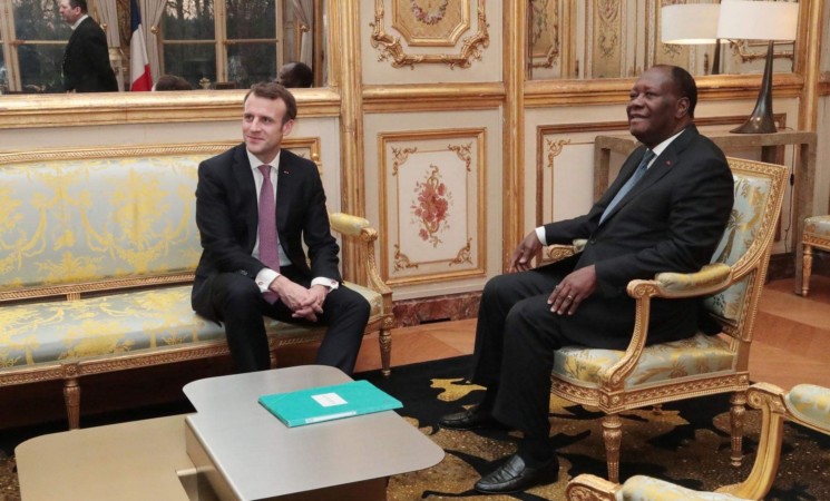 Le Chef de l’Etat a eu un entretien avec son homologue français, au Palais de l’Elysée