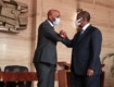 Le Chef de l’Etat a échangé avec le Ministre d’Etat Burkinabè de la Réconciliation Nationale et le Représentant Résident du FMI