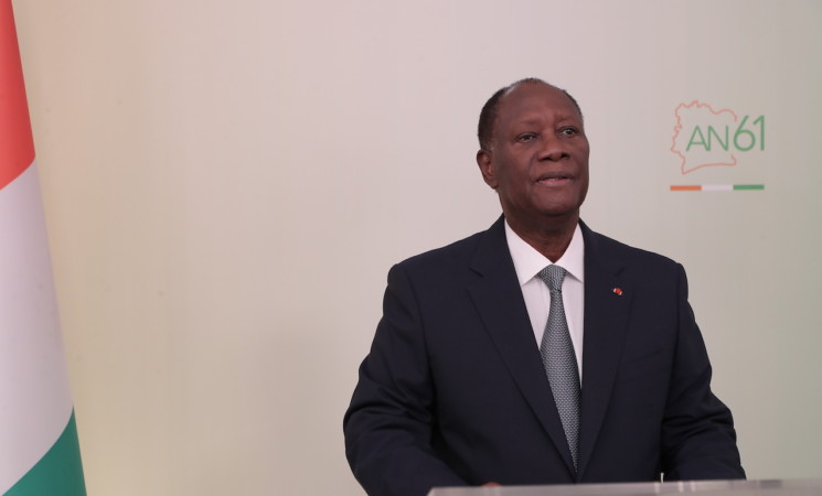 MESSAGE A LA NATION DE SEM ALASSANE OUATTARA A L'OCCASION DU 61 EME ANNIVERSAIRE DE L'INDEPENDANCE DE LA CÔTE D'IVOIRE