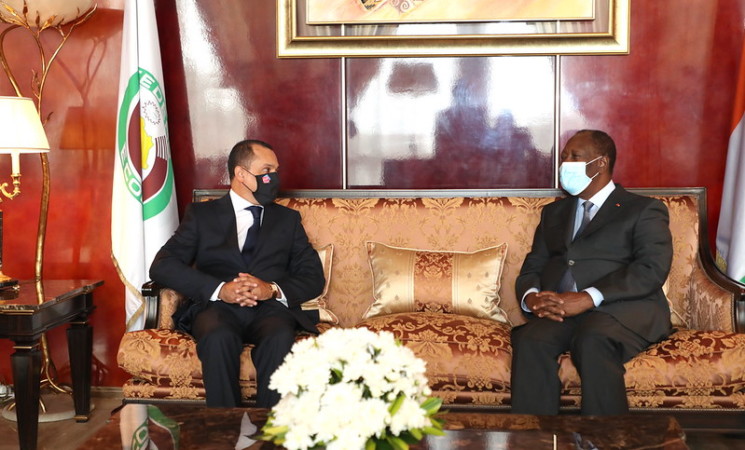Le Chef de l’Etat a échangé avec l’Ambassadeur de Tunisie en Côte d’Ivoire