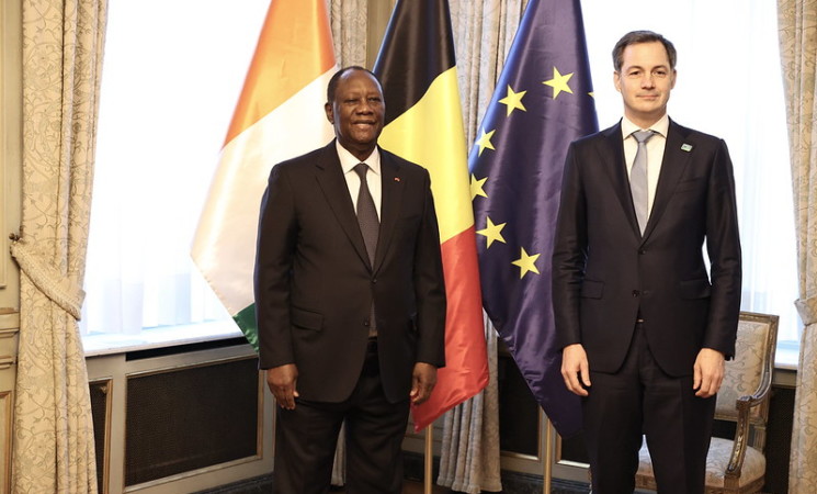 Le Chef de l’Etat a eu entretien avec le Premier Ministre de Belgique, à Bruxelles