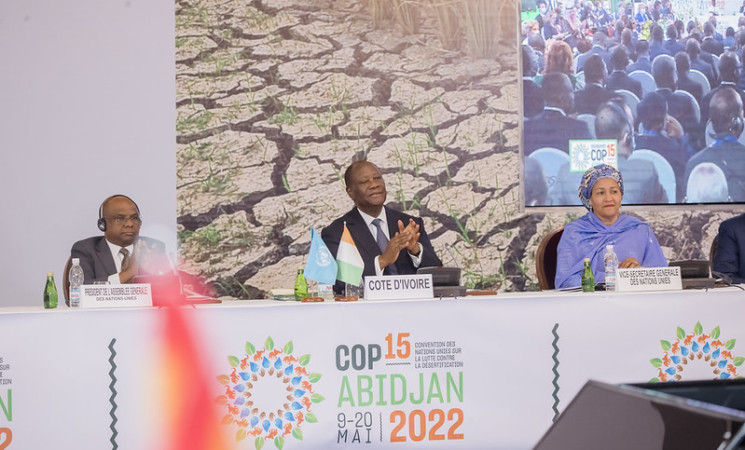 Le Chef de l’Etat a présidé le Sommet sur la sécheresse et la restauration des terres dans le cadre de la COP 15, à Abidjan