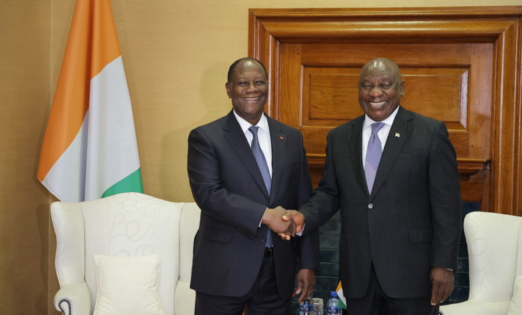 Le Chef de l’Etat a eu un entretien avec son homologue sud-africain, à Pretoria, dans le cadre d’une visite d’Etat