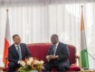 Le Chef de l’Etat a eu un entretien avec le Président de la Pologne, en Visite d’Amitié et de Travail en Côte d’Ivoire