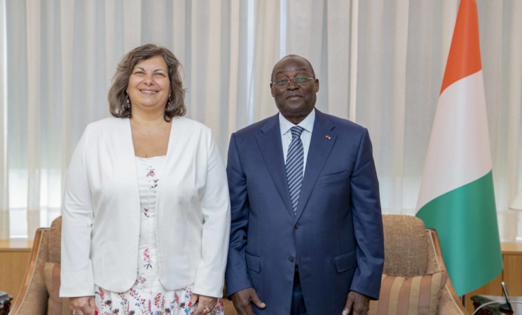 Le Vice-Président de la République a échangé avec les Ambassadeurs du Canada et des Pays-Bas en Côte d’Ivoire