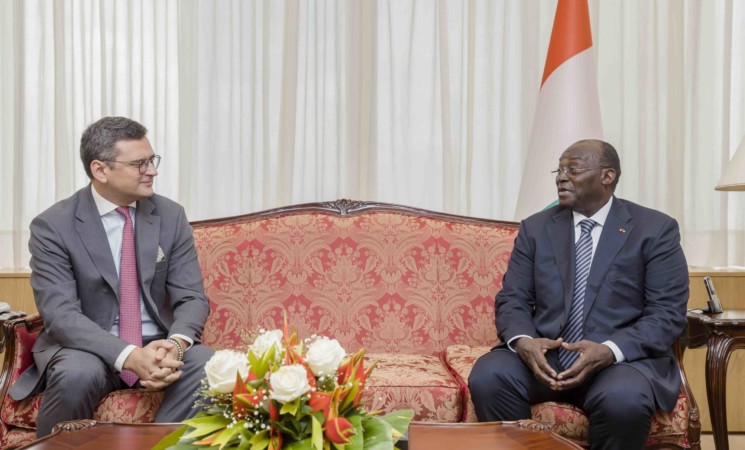 Le Vice-Président de la République a eu des entretiens avec l’Ambassadeur de l’Union Européenne en Côte d’Ivoire et le Ministre des Affaires Etrangères de l’Ukraine