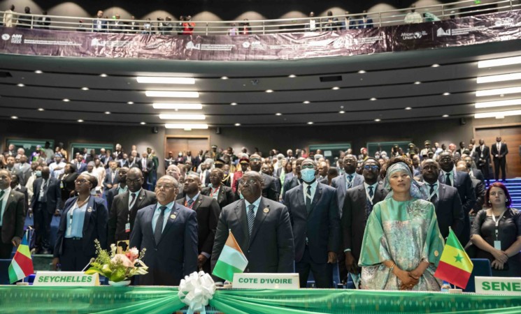 Le Vice-Président de la République a pris part au 17è Sommet extraordinaire de l’Union Africaine à Niamey